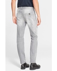 DSQUARED2 Dean Distressed Straight Leg Jeans