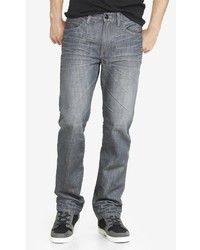 Express straight leg store jeans