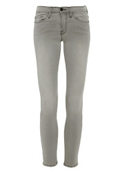 Frame Denim Gray Le Skinny De Jeanne Cropped Jeans