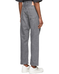 Acne Studios Grey Straight Fit Jeans
