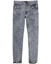 purple brand Logo Jacquard Low Rise Jeans