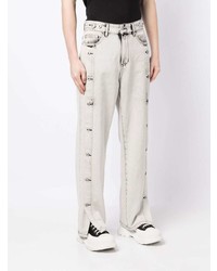 Feng Chen Wang Low Rise Straight Jeans