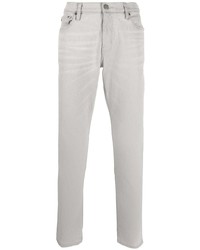 Michael Kors Collection Michl Kors Collection Logo Patch Slim Cut Jeans