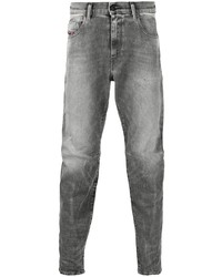 Diesel Mid Rise Tapered Jeans