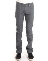 Naked & Famous Denim Naked Famous Skinny Guy In Grey Stretch Selvedge