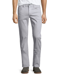 Joe's Jeans Neutral Slim Fit Twill Pants Light Gray