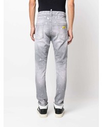 DSQUARED2 Paint Splatter Tapered Jeans