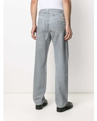 Helmut Lang Reflective Masc Lo Easy Mid Rise Straight Jeans