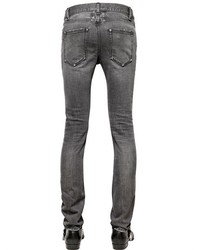 Saint Laurent 17cm Slim Fit Stretch Cotton Denim Jeans