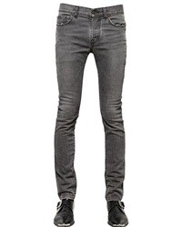 Saint Laurent 17cm Slim Fit Stretch Cotton Denim Jeans