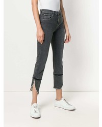 J Brand Side Slit Cropped Jeans
