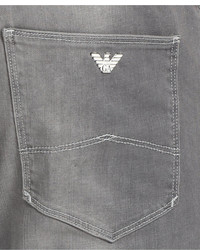 Armani Jeans Slim Fit Comfort Stretch Jeans Grey Wash