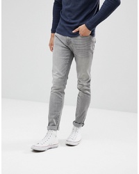 Celio Slim Fit Jeans In Grey Wash