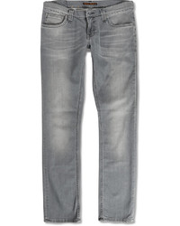 Nudie Jeans Slim Fit Long John Organic Denim Jeans