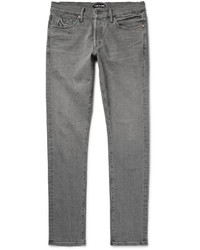 Tom Ford Slim Fit Washed Selvedge Stretch Denim Jeans