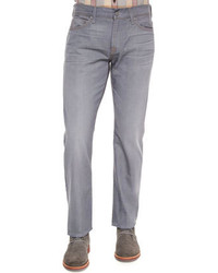 7 For All Mankind Standard Fit Vaporous Denim Jeans Dark Gray