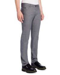 Emporio Armani Straight Fit Five Pocket Jeans