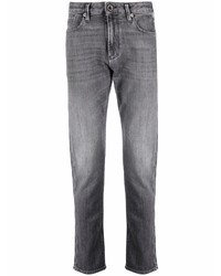 Emporio Armani Straight Leg Mid Rise Jeans