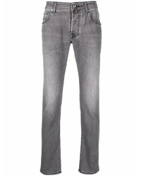 Jacob Cohen Washed Straight Leg Jeans