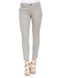 Belstaff Zip Pocket Skinny Jeans Gray