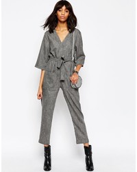 Asos Collection Slouchy Jumpsuit In Texture