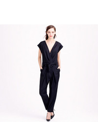 J.Crew Collection Tropical Wool Jumpsuit