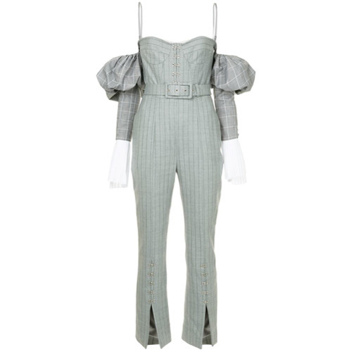 JONATHAN SIMKHAI Fitted Silhouette Jumpsuit, $1,638 | farfetch.com ...