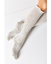 Urban Outfitters Crochet Cuff Knee High Sock