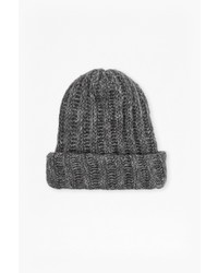 French Connection Chunky Knit Tuffy Beanie Hat