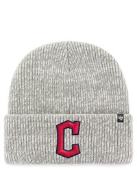 '47 Gray Cleveland Guardians Brain Freeze Cuff Knit Hat At Nordstrom