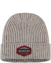 Top of the World Gray Nebraska Huskers Alp Cuffed Knit Hat At Nordstrom