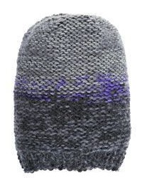 Anna Kula Hand Knit Beanie Purple