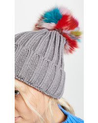 Jocelyn Knit Beanie Pom Hat