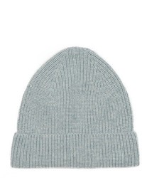 A.P.C. Ribbed Knit Camel Beanie Hat