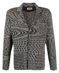 Missoni Abstract Patterned Knitted Blazer
