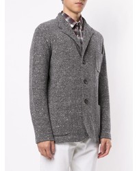 Brunello Cucinelli Flecked Knitted Blazer Cardigan
