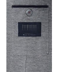 Harris Wharf London Pique Knit Sportcoat Grey