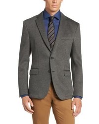 Hugo Boss Nobis Slim Fit Viscose Knit Sport Coat 40r Grey