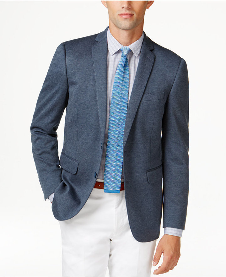 Bar Iii Knit Slim Fit Sport Coat Only At Macys 295 Macys Lookastic 