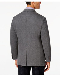 Tommy Hilfiger Slim Fit Gray Knit Soft Sport Coat