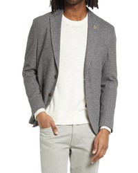 Ted Baker London Tom Knit Cotton Sport Coat In Grey At Nordstrom