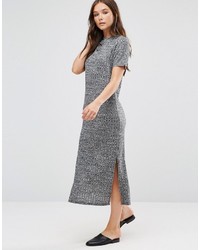 Grey Knit Bodycon Dress