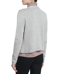 Peserico Cable Knit Cardigan With Tab Closure