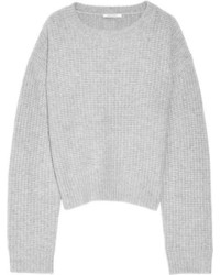 Protagonist Chunky Knit Cashmere Sweater Gray