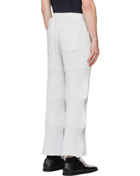 CFCL Gray Fluted Trousers