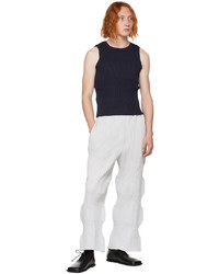 CFCL Gray Fluted Trousers