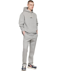 Comme des Garcons Homme Grey Cotton Trousers