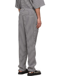 Jieda Grey Rayon Trousers