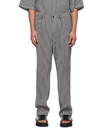 Jieda Grey Rayon Trousers