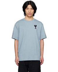 AMI Alexandre Mattiussi Blue Puma Edition T Shirt
